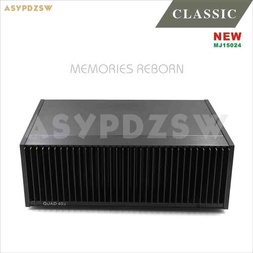 Classic HIFI Stereo QUAD405 Power amplifier MJ15024 Base on QUAD 405 75W+75W With SPK protection