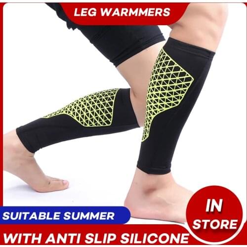 Arbot New Compression Calf Sleeve Football Basketball High Elastic Sports Leg Sleeves Shin Guards Protector Soccer CyclingM L XL