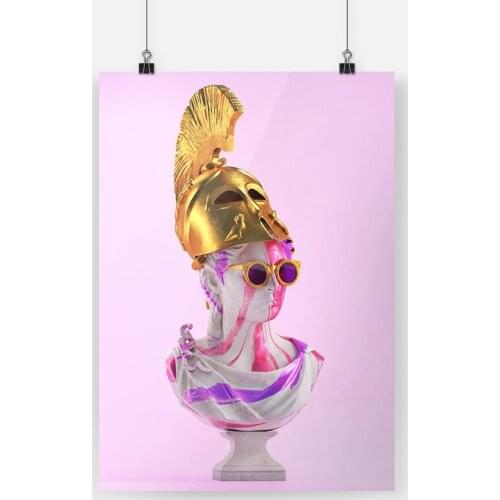 Colorful Sculpture Psychedelic art Poster Canvas Painting Wall Art Decor Living Room Bedroom Study Home Decoration Prints