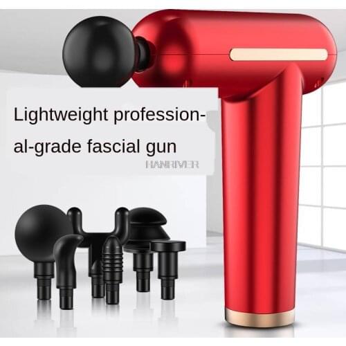 Multifunctional Body Massager Fascia Gun Electric Muscle Relaxation Massager Vibration Waist Whole Body Massage