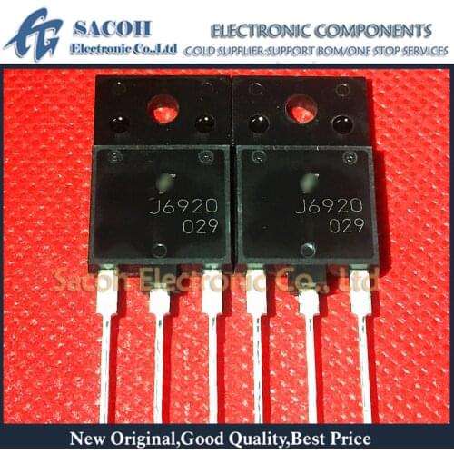 New Original 10PCS/Lot J6920 FJAF6920 FJAF6920TU 6920 or FJAF6920A J6920A 6920A TO-3PF 20A 1700V NPN Silicon Transistor