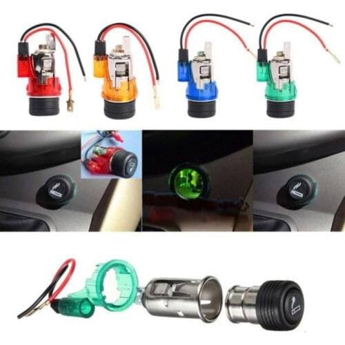 Portable 12V 120W Motor Boat Car Lighter Power Socket Outlet Plug