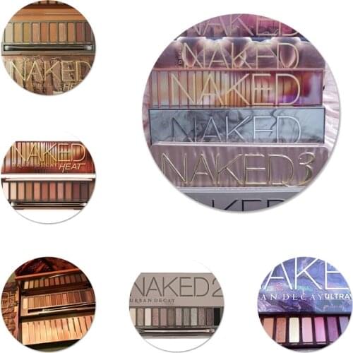 Make up Eye Shadow Box Badge Brooch Pin Accessories For Clothes Backpack Decoration gift