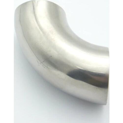 28mm OD 304 Stainless Steel Sanitary Weld 90 Degree Elbow Pipe Fitting For Home Brew Homebrew Wine Beer Brewing