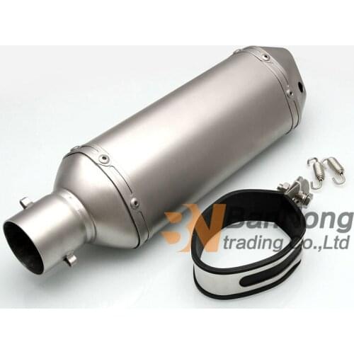 50-600CC Universal Motorcycle Modified Hexagon exhaust pipe Muffler For CBR600 F5 CBR1000 Ninja ZX-6R ZX-10R R1 R6 GSXR600 1000