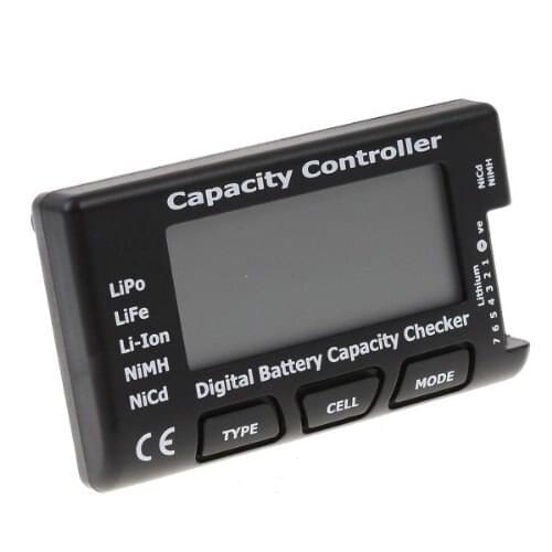 ABWE RC CellMeter-7 Digital Battery Capacity Checker LiFe Li-ion NiMH Nicd
