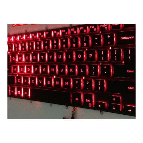 US Keyboard for Dell Inspiron 15 5565 5567 Gaming 7566 7567 17 5765 5767 English laptop keyboard RED backlight