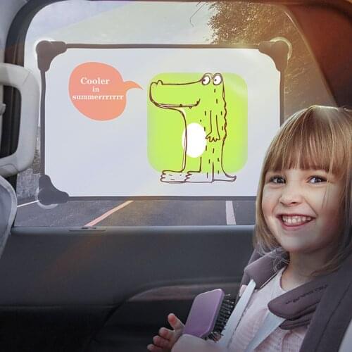 Car Sun Shades Car Window Shades for Rear and Side Window Car Heat Shield Protect Baby Window Shade