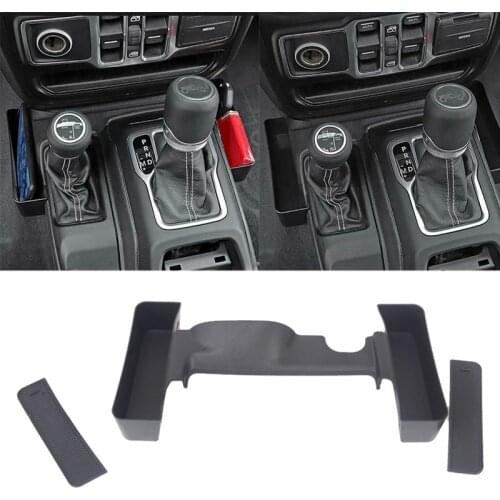 Car Gear Tray Gear Shift Storage Box for Jeep Wrangler JK 2007-2017 Accessories