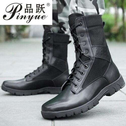 Combat boots male super light commando shock absorber summer tactical military male army breathable training boots