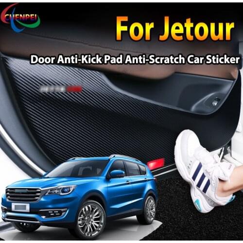 For Jetour X70 2017-2021 X70S 2019-2021 X90 2019-2021 X70 PLUS Car Door Anti Kick Pad Protection Stickers Car Accessories