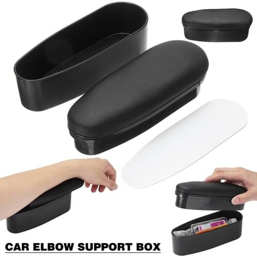 1pc Storage Functional Armrests Car Door Ergonomic Armrests Auto Interior Parts Arm Elbow Support Arm Heightening Pad Tool