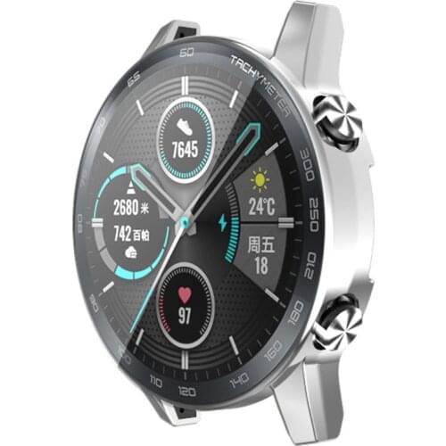 Electroplating TPU Watch Cover Shell Screen Protector Case for Honor Magic2 46mm