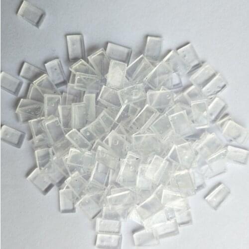 100pcs/lot Keratin glue Flat Tip for fusion hair extension clear transparent brown black yellow 4 color available