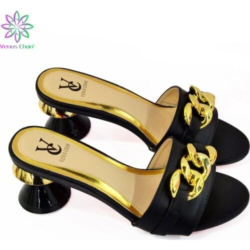 2021 Latest Design High Heels Women Wedding Shoes Nigerian Party Pumps African Sandal Shoes Wedding Shoes Luxury Shoes Women