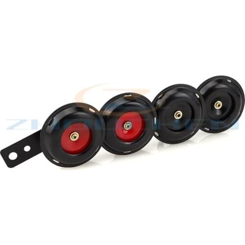 General Motorcycle Electric Waterproof Round 12V 24V 48V 60V Horn Suitable for Scooter Moped Motocross ATV