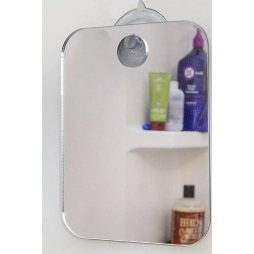 Anti Fog Mirror Bathroom Tools Shower Shaving Fogless Mirror Washroom Travel Accessories Washroom Travel For Man Shaving Mirror