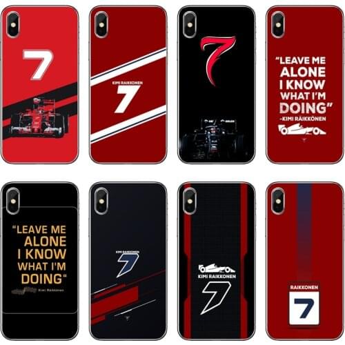 Silicone Case For Xiaomi Mi 9 8 SE Pro A2 Lite 6X 5 4 A3 A1 Note Max Mix 2 3 Pocophone F1 Kimi Raikkonen Just Leave Me Alone