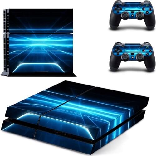 Light1 Style PS4 Skin Sticker for Playstation 4 Console & 2 Controllers Decal Vinyl Protective Skins Style 1
