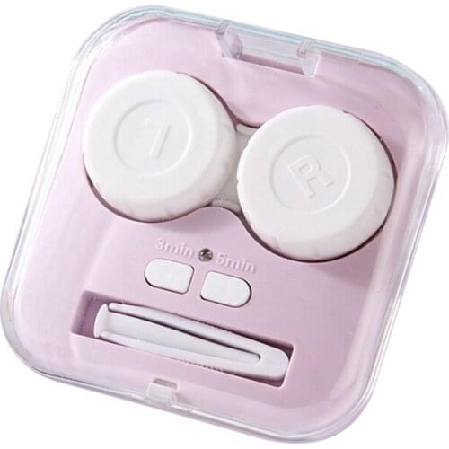 Ultrasonic Cleaner Portable Automatic Ultrasonic Cleaner Washer Glasses Lenses Box Contact Lens Cleaning Machine