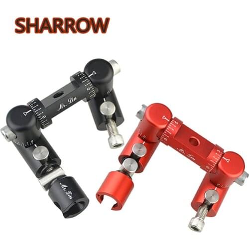1Pc Archery Stabilizer Double Side V Bar Quick Disconnect Bow Rod Mount Adjustable V-bar For Bow Training Shooting Accessories