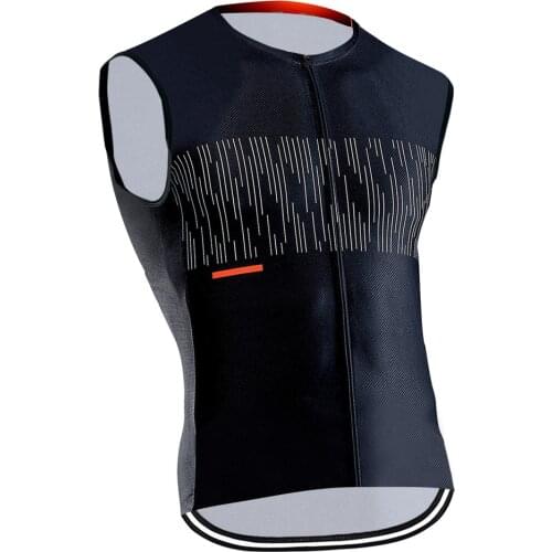 2020 Pro Cycling Shirt Summer Sleeveless Quick Dry Breathable Cycling Jersey MTB Racing Bike Cycling Sportswear For Men