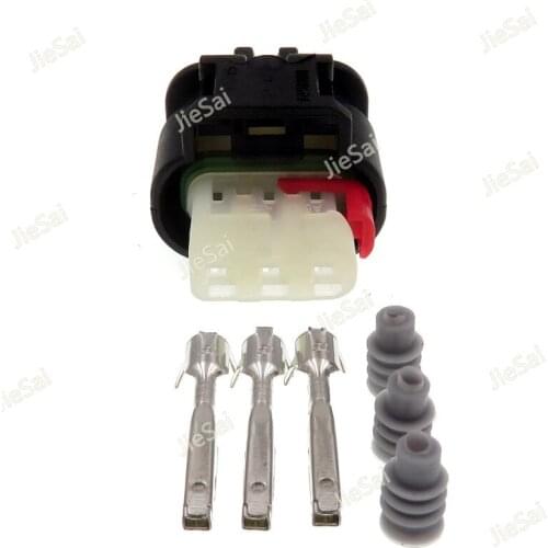 3 Pin 1488991-6 Automotive Engine Sensor Plug Radar Connector Waterproof Cable Connectors For Toyota