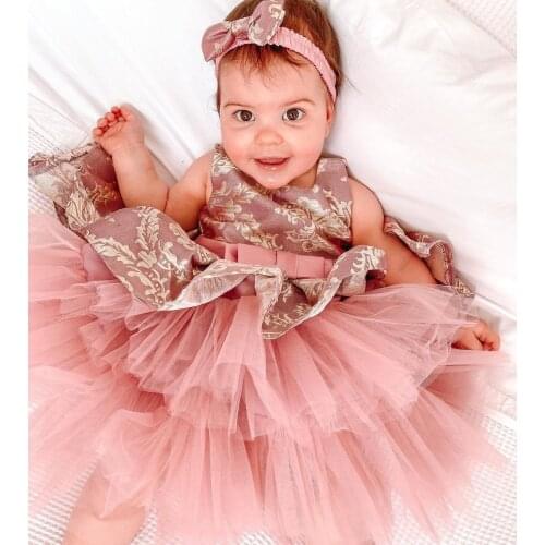 Flower Girls Wedding Dress 2020 Autumn Children Princess Dress Kids Lace Dresses For Girls Birthday Party Dress Vestido Infantil