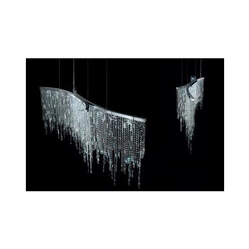 Italian luxury crystal chandelier living room dining room long bar porch corridor bedroom model room villa crystal lamp