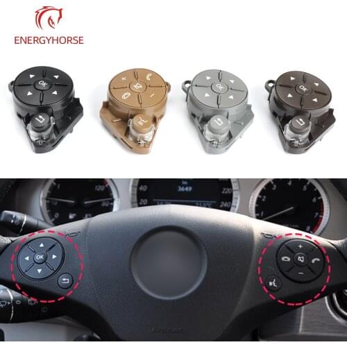 Multi-function Car Steering Wheel Switch Buttons Audio Control Button for Mercedes Benz W204 W212 W207 X204 2048210451