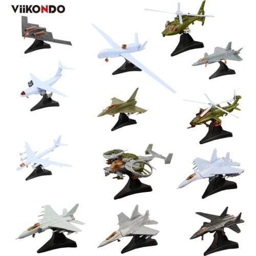 ViiKONDO 1 / 144 fighter Puzzle model military aviation model toy B2 bomber Osprey transport UAV toys for children gift