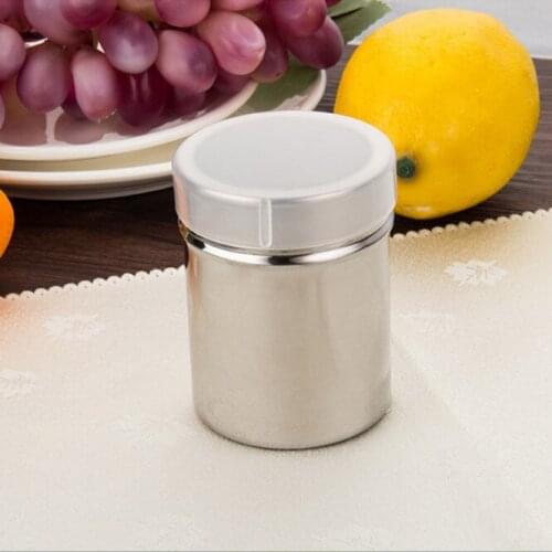 1pcs 304 stainless steel flour-tube fancy cask coffee fine mesh cask cocoa powder cinnamon powder kitchen tools