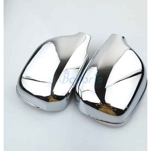 Door Mirror Cover Side Rear view Overlay Caps Shells Chrome Rear View Panels Frame Sticker For Toyota Picnic Ipsum 1995-2001