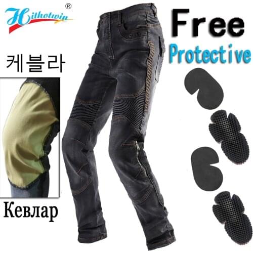 2020 New men Aramid Motorcycle Jeans women Black Motocross Pants Blue Motorbike outdoor Riding moto trousers anti-fall zipper
