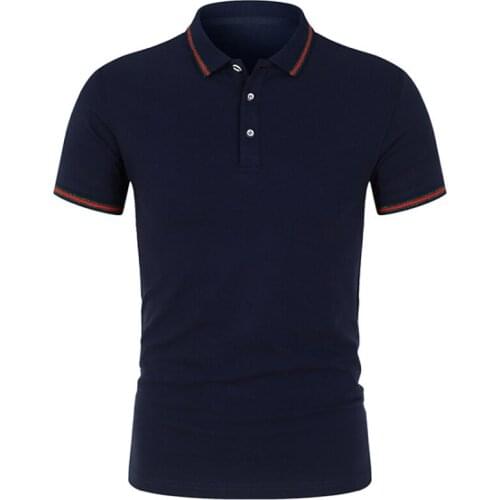 Summer new polo shirt High quality brand men polo shirts Short sleeved casual solid shirt polo men tops Mens clothing