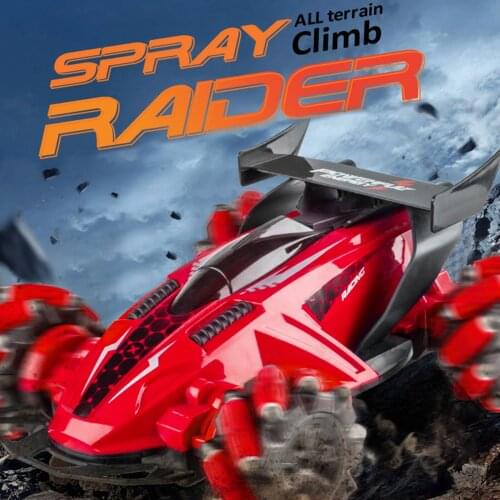 New 4wd Rc Spray Stunt Truck Led 2.4g Remote Control Car Buggy Music Lights Gift Toys For Kids Boys Birthday Gift