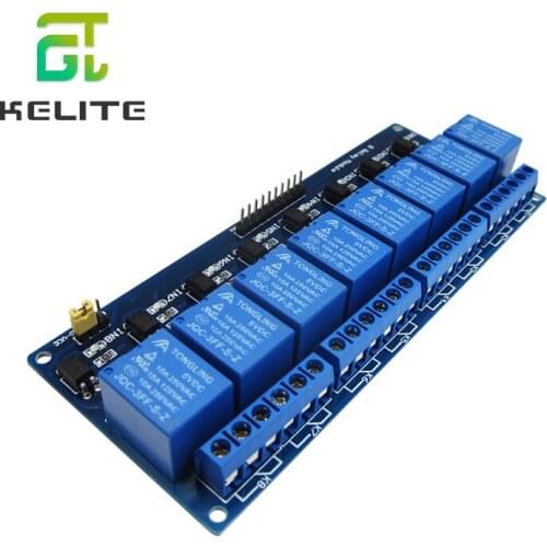 1PCS 5V 8-Channel Relay Module Board PIC AVR MCU DSP ARM Electronic 8 Channel Relay Module Board
