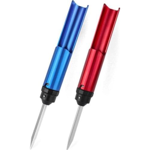 Portable Fishing Holder Stand Aluminum Alloy Detachable Sea Fishing Rod Fork Insert Extension Rod U2JB