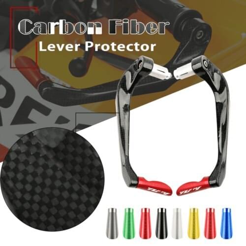 Real Carbon Fiber Motorcycle Brake Clutch Lever Guard Protectors for HONDA REPSOL CBR 250R 300 500 CBR600RR F5 CBR1000RR