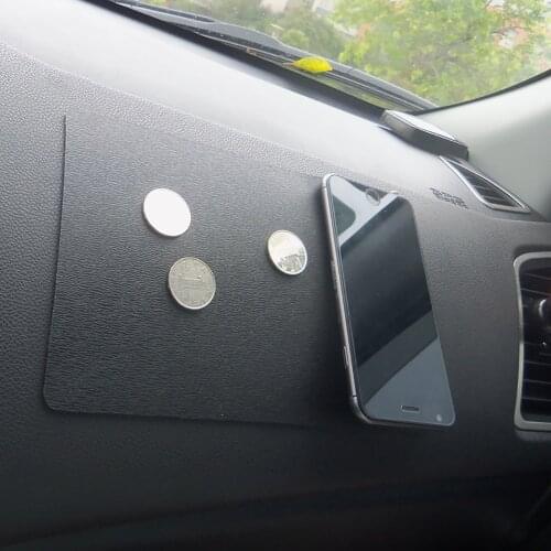 Car Ornament Silicone Automobiles Dashboard Anti Slip Mat Double-sided Non-Slip Sticky Pad For Phone Sunglass Holder 22.5*14.5cm