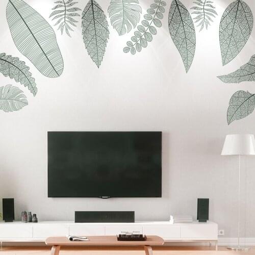 Nordic Wall Stickers Living Room Sofa TV Backdrop Wall Decoration DIY Large Mural Home Office Decor Bedroom Decals for Furniture