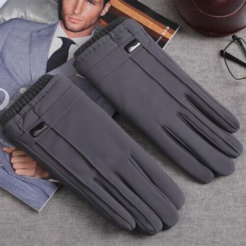 Unisex Cold-proof Waterproof Winter Gloves Cycling Fluff Warm Anti Slip Touchscreen Gloves For Cold Weather