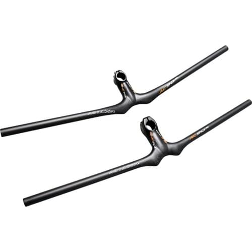 New ASIACOM AC90 Mountain bike full carbon bicycle handlebar stem integratived 600-760x70-120mm 28.6 31.8mm clamp MTB Free ship