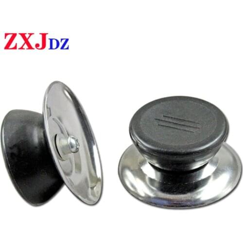 1pc Frying pan soup pot lid handle handle lid electric cooker pot button anti-scalding pot universal type