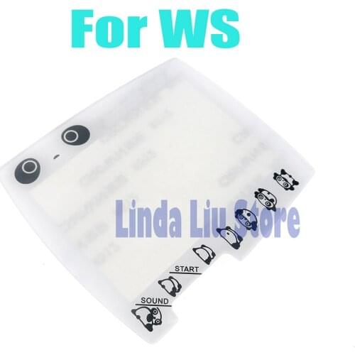 ChengChengDianWan 3 Style protector cover lens for BANDAI Wonder Swan WS screen lens with double side tape 2pcs/lot