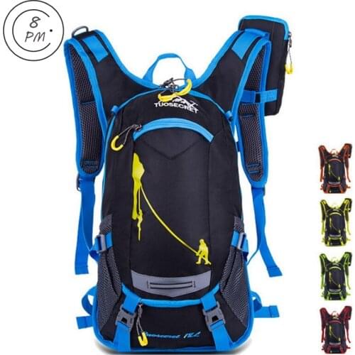 2021 Waterproof Bicycle Backpack 18L Breathable Biking Backpack Skiing Cycling Hiking Camping Running Hydration Backpack bag115