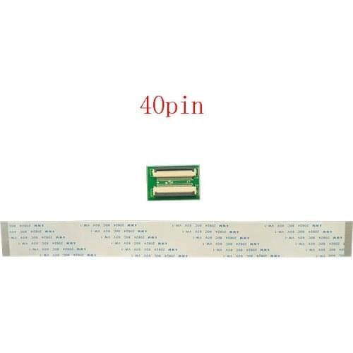 40Pin To 40Pin ZIF 0.5mm Connector Adapter With Extension Flat Cable FFC Extend