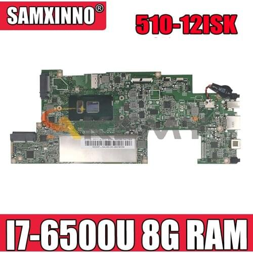 Akemy For MIIX510 Motherboard For Lenovo MIIX510-12ISK MIIX 510-12ISK Laptop Motherboard CPU I7 6500U 8G RAM 100% Test Work