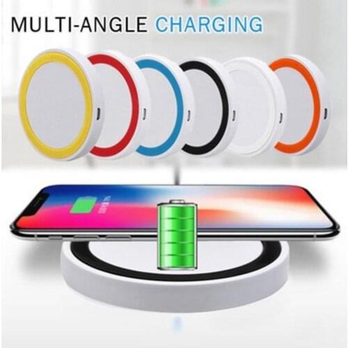 Wireless Charger Charging Pad for HTC for Samsung S9 S8 Plus S7 S6 Edge Note 8 5 for IPhone X 8 8 Plus USB Phone Charger
