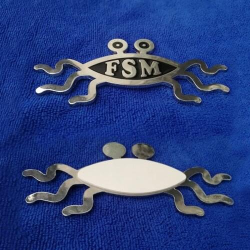 FSM Flying Spaghetti Car Emblem